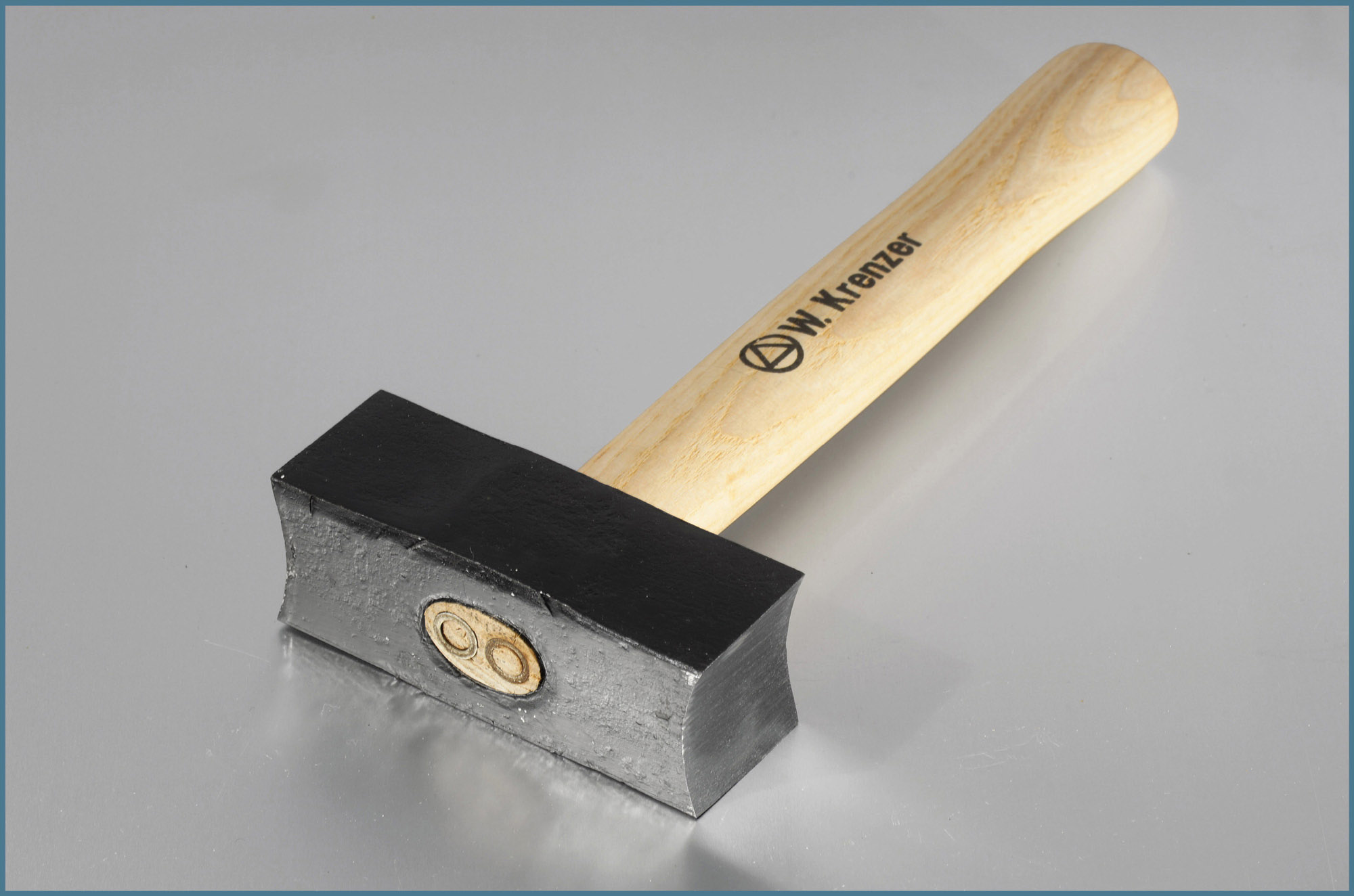 Bossierhammer (Kipphammer) beide Seiten hohle Bahn