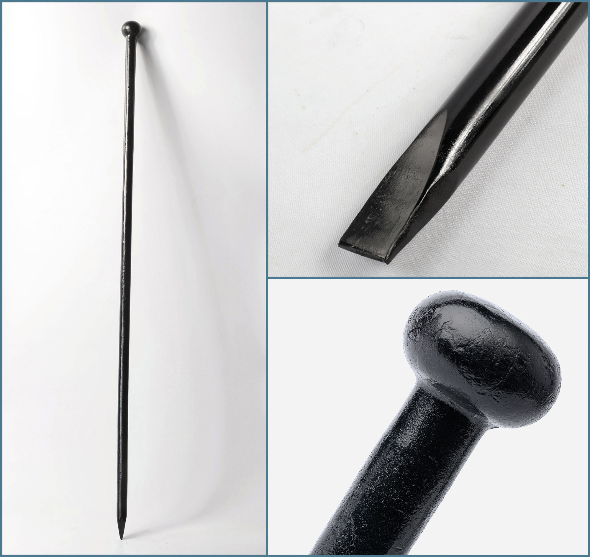 Pflasterbrechstange mit Schneide